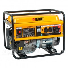 Бензогенератор Denzel GE-7900 6 кВт в Краснодаре
