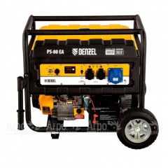 Бензогенератор Denzel PS-80 EA 7 кВт в Краснодаре