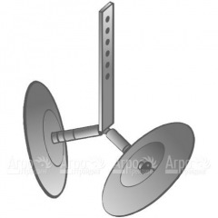 Окучник дисковый без сцепки для культиваторов Целина 500, 404, 406 в Краснодаре