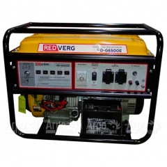 Бензогенератор RedVerg RD-G6500E 6 кВт в Краснодаре