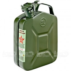 Канистра Звезда 5 л с фиксатором (металл 0.6 мм) в Краснодаре