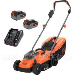 Газонокосилка аккумуляторная Black+Decker BCMW33184L2 в Краснодаре
