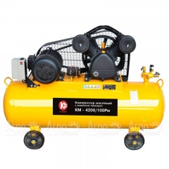 Компрессор масляный Калибр Мастер КМ-4200/100РМ в Краснодаре