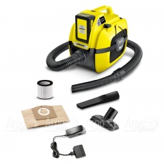 Хозяйственный пылесос Karcher WD 1 Compact Battery Set в Краснодаре