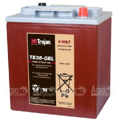 Тяговый свинцово-кислотный аккумулятор с жидким электролитом 6B 200 Ач для подметальных машин Lavor в Краснодаре