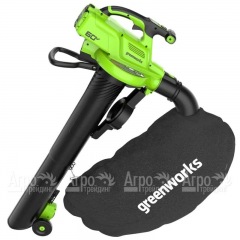 Воздуходувка аккумуляторная GreenWorks GD60BVII (без аккумулятора и зарядного устройства) в Краснодаре