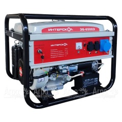 Бензогенератор Интерскол ЭБ-6500Э 5 кВт в Краснодаре