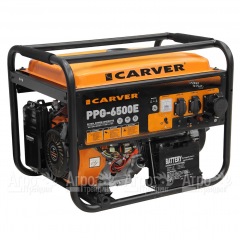 Бензогенератор Carver PPG-6500E 5 кВт в Краснодаре