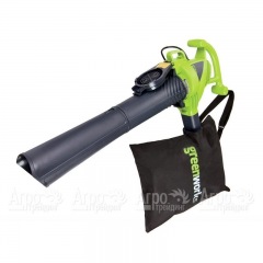 Воздуходувка электрическая GreenWorks GBV2800 2.8 кВт в Краснодаре