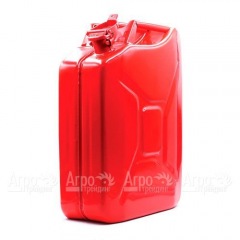 Канистра стальная Звезда 20 л КС-20, красная (металл 0.7 мм) в Краснодаре