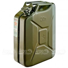 Канистра Звезда 20 л с фиксатором (металл 0.6 мм) в Краснодаре