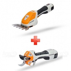 Ножницы аккумуляторные Villartec HA1462 + секатор Villartec PA1462 (без аккумулятора и зарядного устройства) в Краснодаре