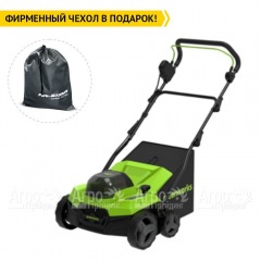 Аккумуляторный вертикуттер GreenWorks GD40SC38IIK4 в Краснодаре