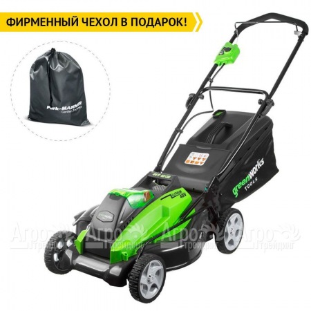 Газонокосилка аккумуляторная GreenWorks G40LM45K4  в Краснодаре