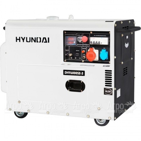 Дизельгенератор Hyundai DHY 6000SE-3 5 кВт в Краснодаре