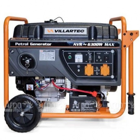 Бензогенератор Villartec GG7300ЕW 5.8 кВт в Краснодаре