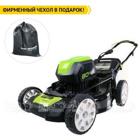 Газонокосилка аккумуляторная GreenWorks GD80LM53 80V DigiPro (без батареи и зарядного устройства) в Краснодаре