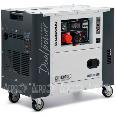 Дизельгенератор Daewoo DDAE 10000DSE-3 DUAL POWER 220=380 7.2 кВт  в Краснодаре