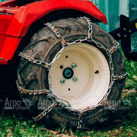 Цепи для задних колес 23-8.5" для минитрактора Митракс Т100 в Краснодаре