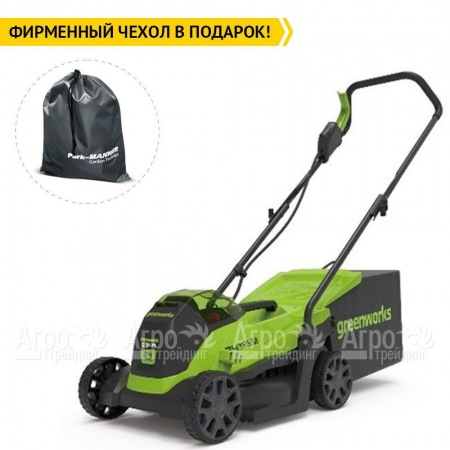 Газонокосилка аккумуляторная GreenWorks GD24LM33K4 в Краснодаре