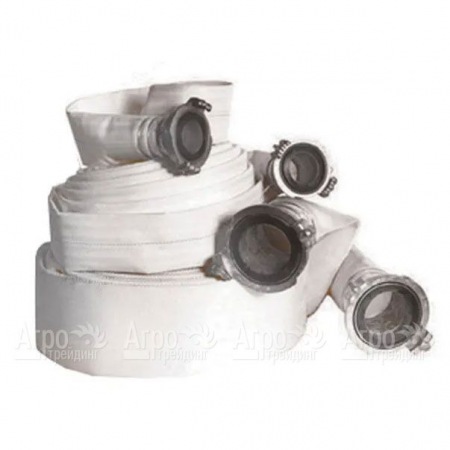 Рукав напорный 100 (20 м) с рукавной головкой ГР-100 для мотопомп Champion  в Краснодаре