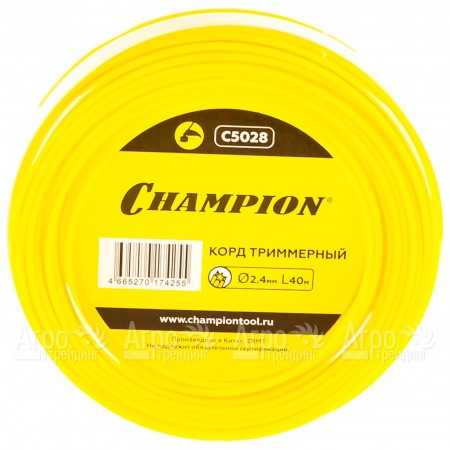 Корд триммерный Champion Star 2.4мм, 40м (звезда)  в Краснодаре