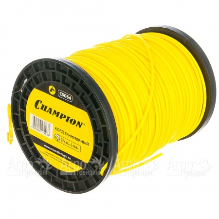Корд триммерный Champion Round 4.0мм, 159м (круглый)+нож  в Краснодаре
