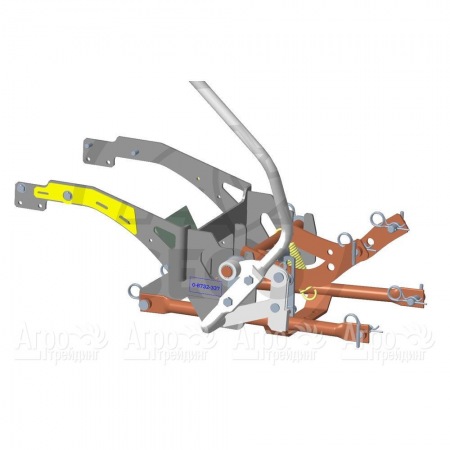 Универсальный фронтальный держатель ZP5 для тракторов Caiman в Краснодаре