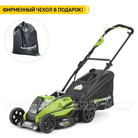 Газонокосилка аккумуляторная GreenWorks GD40LM45K6  в Краснодаре