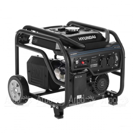 Бензогенератор Hyundai HHY 3050FE 2.8 кВт в Краснодаре