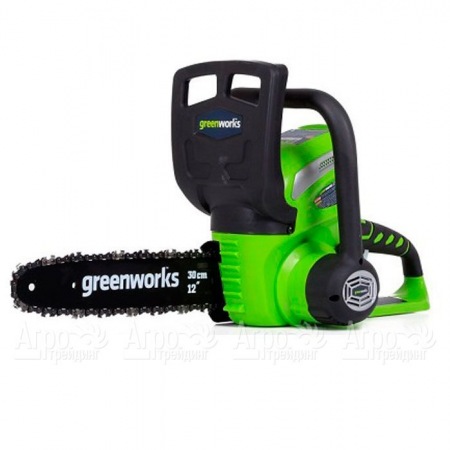 Аккумуляторная пила GreenWorks G40CS30II-12" (без аккумулятора и зарядного устройства) в Краснодаре