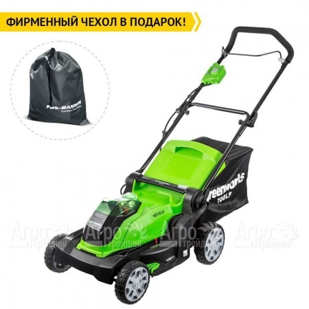 Газонокосилка аккумуляторная GreenWorks G40LM41K6  в Краснодаре