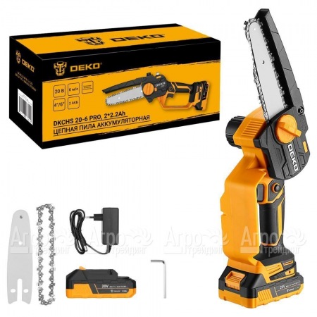 Аккумуляторная пила DEKO DKCHS 20-6 PRO 6&quot;  в Краснодаре