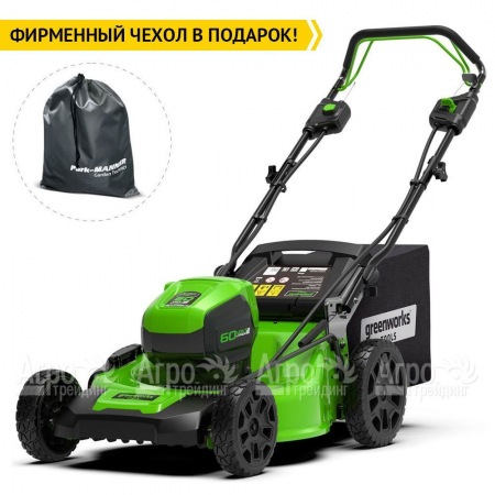Газонокосилка аккумуляторная GreenWorks GD60LM51SPK4 в Краснодаре