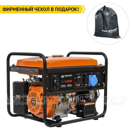 Бензогенератор Daewoo GDA 6500E 5 кВт в Краснодаре