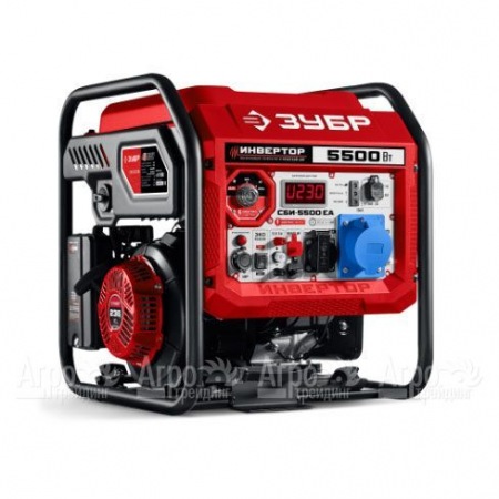 Бензогенератор инверторный Зубр СБИ-5500ЕА 5 кВт в Краснодаре