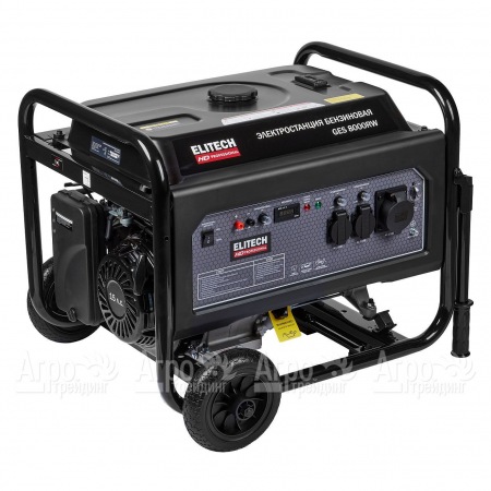 Бензогенератор Elitech GES 8000RW 6 кВт  в Краснодаре