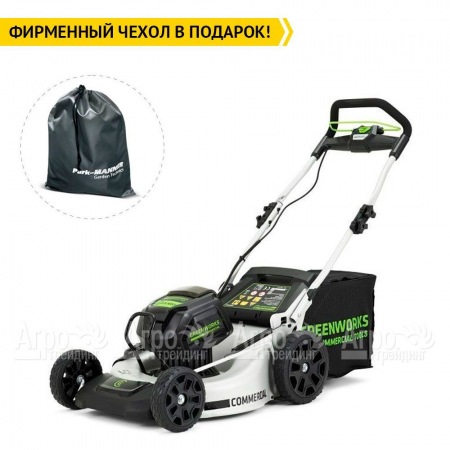 Газонокосилка аккумуляторная GreenWorks GC82LM51SP2K2  в Краснодаре