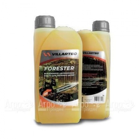 Всесезонное адгезионное масло Villartec Forester 1 л для пильных цепей в Краснодаре