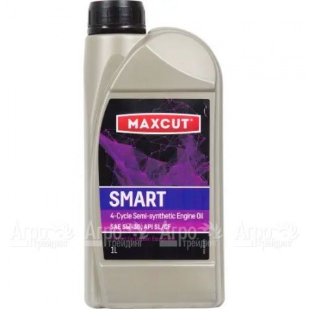 Масло MaxCUT Smart 4T Semi-Synthetic, 1 л для 4-х тактных двигателей  в Краснодаре
