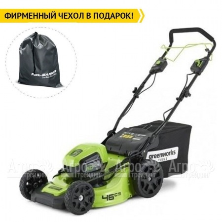 Газонокосилка аккумуляторная GreenWorks GD60LM46SPK4 в Краснодаре