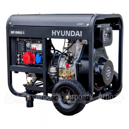 Дизельгенератор Hyundai DHY 8500LE-3 6.5 кВт в Краснодаре