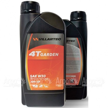 Масло моторное Villartec 4T Garden (SAE W30) 1 л для 4-х тактных двигателей в Краснодаре