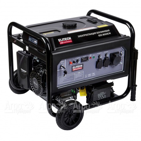 Бензогенератор Elitech GES 8000EW 6 кВт  в Краснодаре